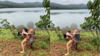 Brazen Duo Monika And Arpit Indulge In Risqué Public Passion