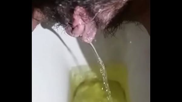 Indian Desi Girl Squatting To Let It All Flow, Hot Wet Stream Running Down