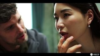Cute Asian Kpop Idol Dripping Wet, Japanese Girl Frozen As She’s Facefucked Hard