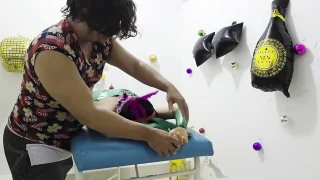 Sexy Latina’s Massage Ends In Wild Taboo: Alpha Masseur Breaks The Condom During Intense Standing Sex