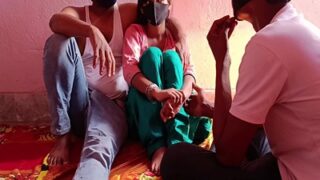Husband Shares His Wife With A Stranger In A Dirty Rural Sex Tape