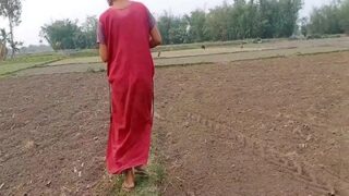 Slutty Bhabhi Fucks Her Neighbor’s Thick Cock On The Farm – Desi Sex