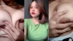 Tiktok Cantik Baju Hijau, Toge Montok Bikin Ngiler