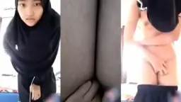 Vcs Aisyah Si Bocil Hijab Hitam Yang Bikin Nagih.