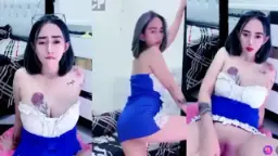 Vio Toket Bulat Cewek Tato Bikin Ngeloyor Gak Bisa Berhenti