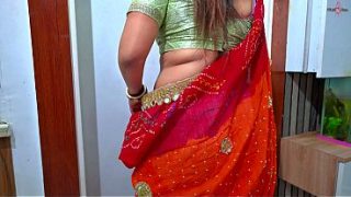 My Milkman Comes For The Bill, Desi Village Bhabhi Settles The Milk Payment With A Rough Kitchen Fuck, Hindi Moans Filling The Air.