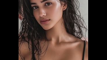 Satin-clad Ai Seductress In Steamy Bollywood Hindi Tease