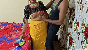 Holi Ka Rang, Devar Aur Bhabhi Ki Sexy Chudai, Clear Hindi Audio Mein Masti