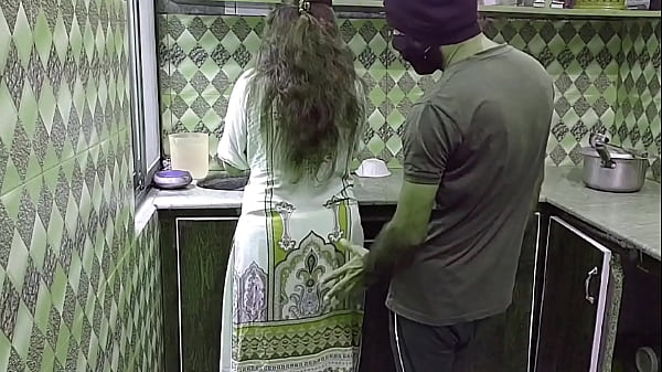 Indian Desi Bhabhi Gets Pounded In Kitchen While Cooking, Hindi Moans Fill The Air