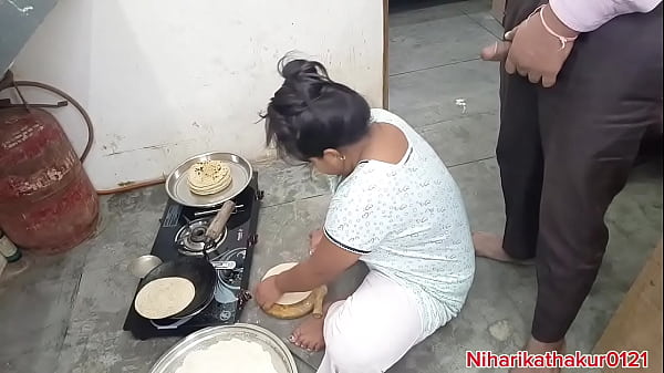 Indian Desi Step-mom Gets Fucked Hard In The Kitchen
