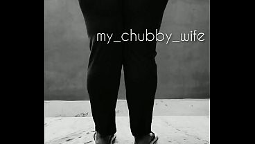 Indian Chubby Wife Stripping Her Big, Juicy Ass