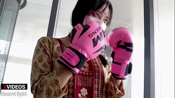 Desi Ufc Babe Throws Punches Like A Total Pro, Making You Want Her To Pin You Down Next