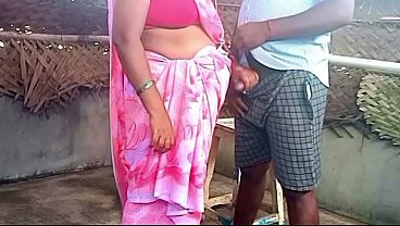 Indian Saree Aunty Gets Wild And Fucks A Young Boy Raw