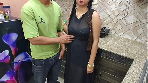 Indian Desi Bhabhi Gets Pounded Hard By Her Devar In The Kitchen, Full Desi Hindi