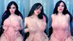 Alondra Lingerie Transparan, Nampol Banget, Toket Montok Bikin Klepek-klepek