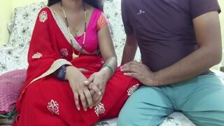 Bangla Boudhi In Red Saree Fucks Her Devar With Hot Desire