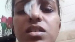 Lankan Tamil Girl Baring Her Tits And Wet Cunt