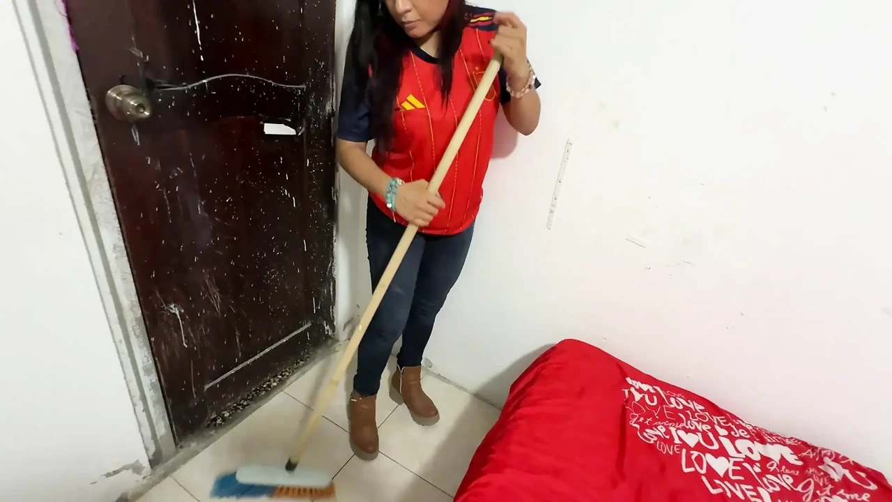 Sex With The Cleaning Lady. It’s Her First Day On The Job.