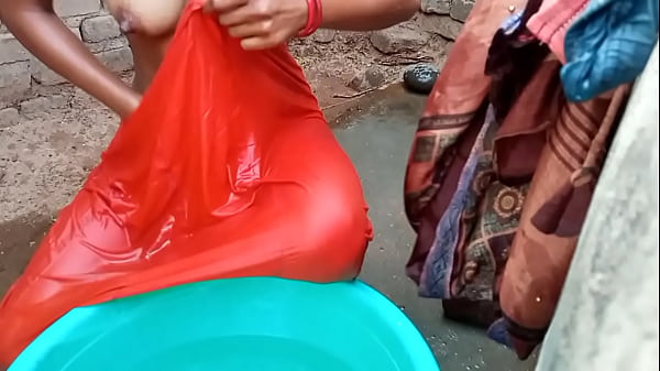 Hot Rati’s Bathroom Bath Moans In Hindi, Wet Skin Dripping With Desire