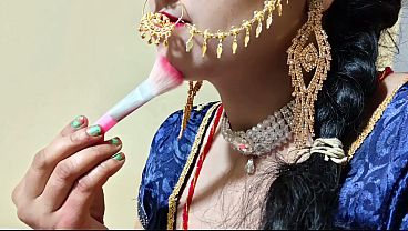 Hot First Night Of A Newly Married Indian Desi Couple Getting Wild, Raw Desi Sex With Dirty Hindi Audio Moans